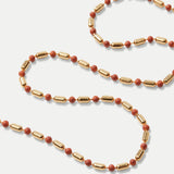 Veronica Beard - Enamel Bead Chain Necklace