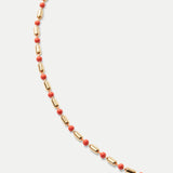 Veronica Beard - Enamel Bead Chain Necklace