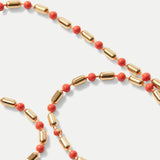 Veronica Beard - Enamel Bead Chain Necklace