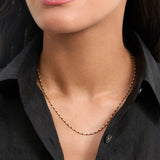 Veronica Beard - Long Enamel Bead Chain Necklace