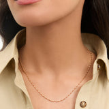Veronica Beard - Long Enamel Bead Chain Necklace