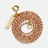 Veronica Beard - Long Enamel Bead Chain Necklace