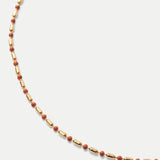 Veronica Beard - Long Enamel Bead Chain Necklace