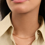 Veronica Beard - Long Enamel Bead Chain Necklace
