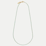 Veronica Beard - Long Enamel Bead Chain Necklace
