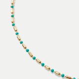 Veronica Beard - Long Enamel Bead Chain Necklace