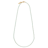 Veronica Beard - Long Enamel Bead Chain Necklace