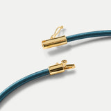 Veronica Beard - Teal Cord Pendant Necklace