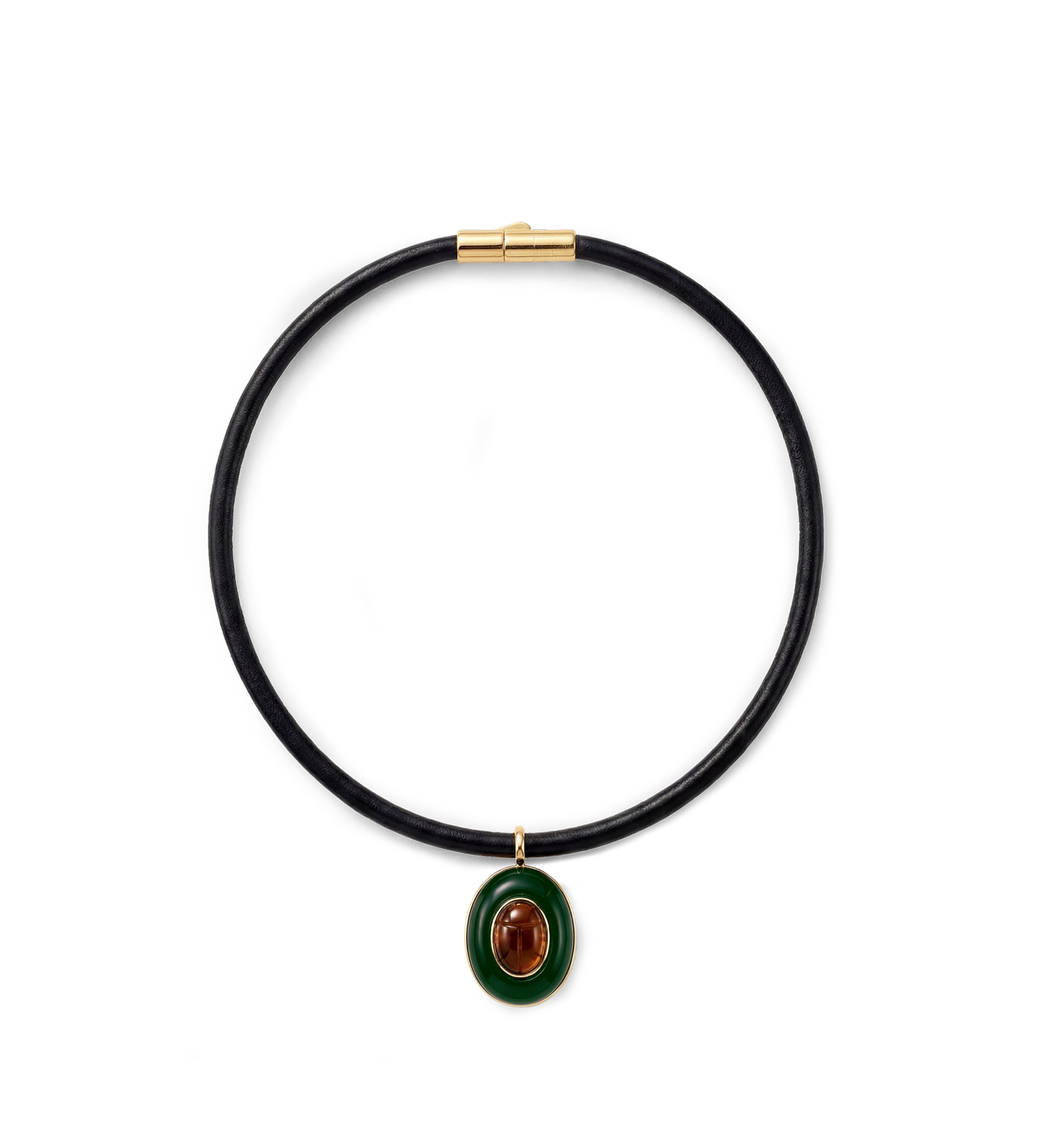 Veronica Beard - Tiger’s Eye Pendant Necklace