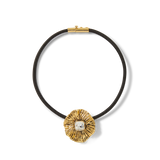 Veronica Beard - Floral Pendant Cord Necklace