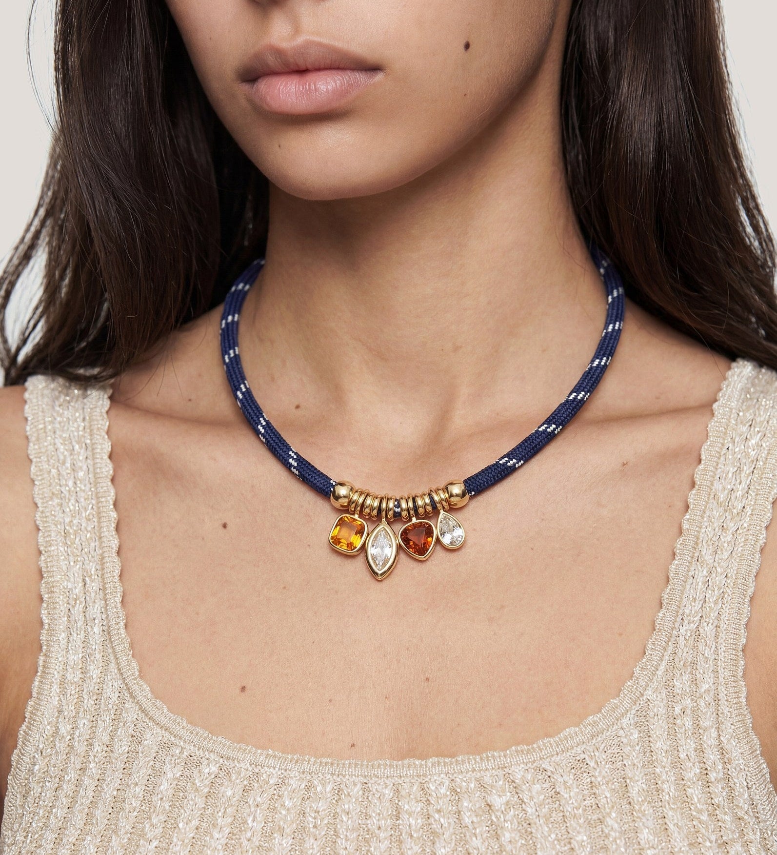 Veronica Beard - Paracord Charm Necklace