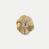 Veronica Beard - Gold Floral Brooch