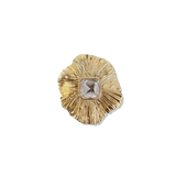 Veronica Beard - Gold Floral Brooch
