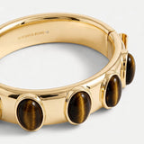 Veronica Beard - Tiger’s Eye Cabochon Bangle