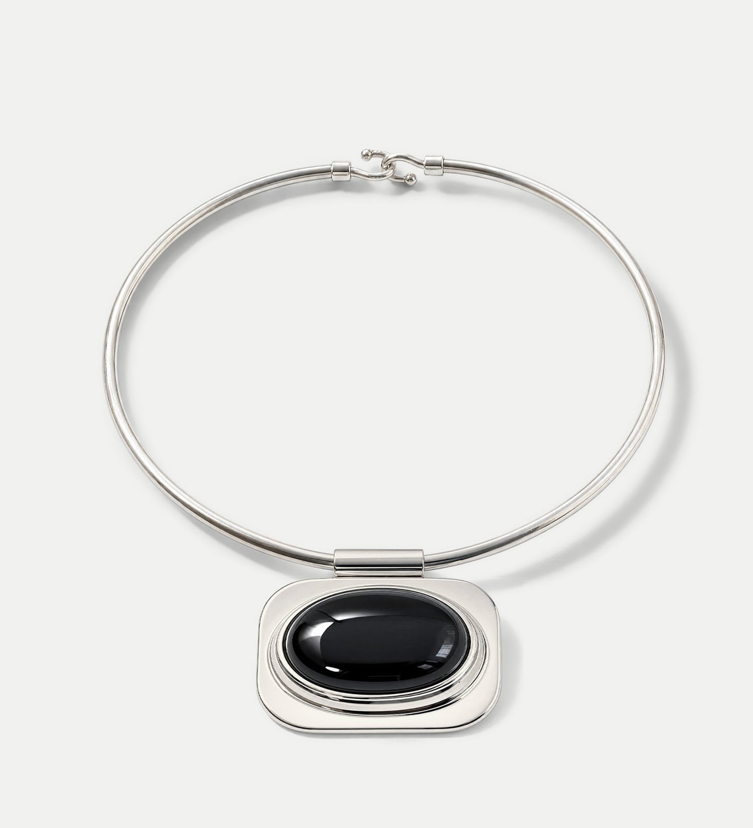 Veronica Beard - Onyx Cabochon Collar Necklace