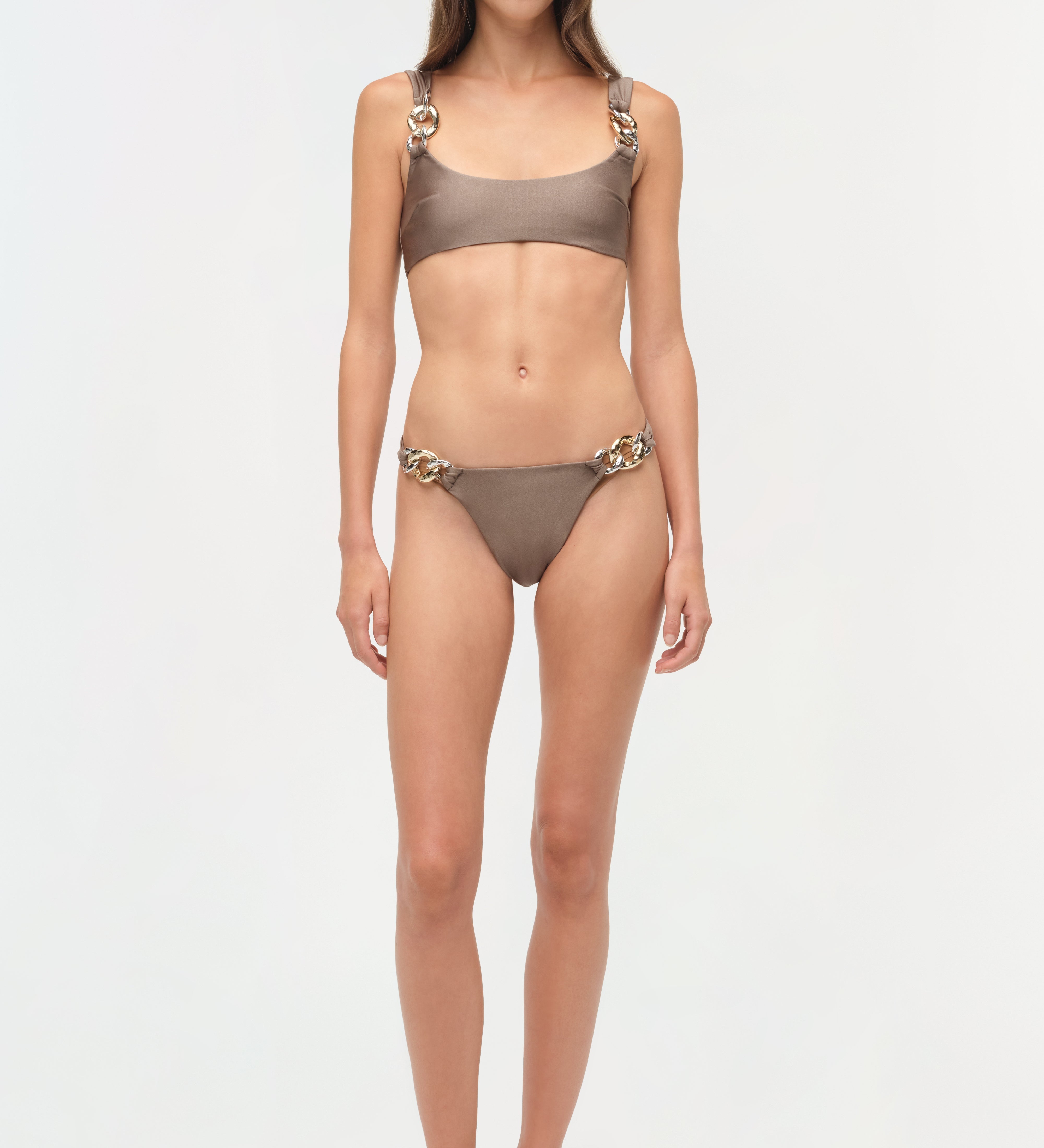Simkhai - Athens Satin Bikini Bottom