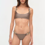 Simkhai - Athens Satin Bikini Bottom
