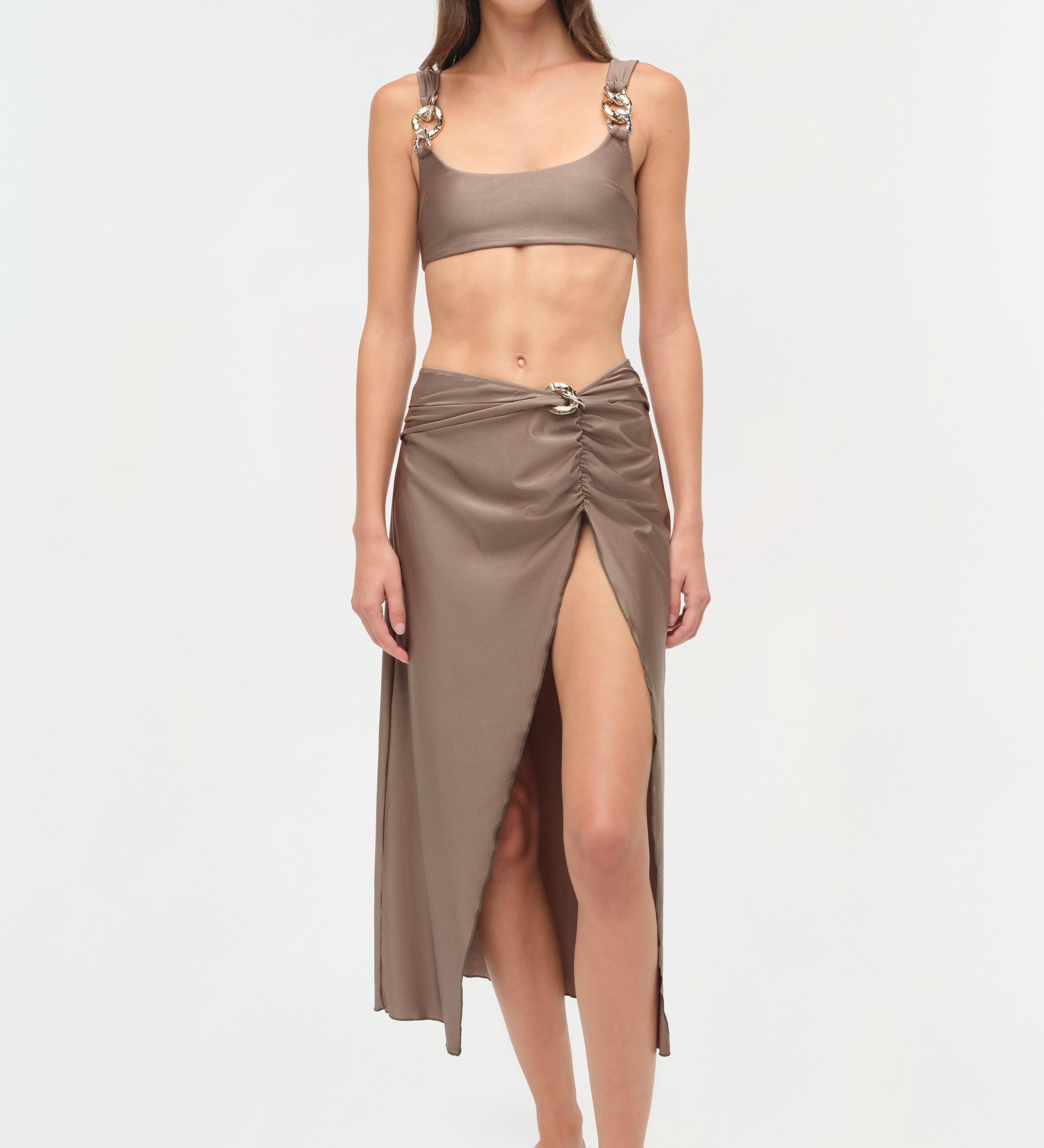 Simkhai - Wilda Satin Tank Top