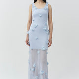 Simkhai - Ivi Floral Applique Midi Dress