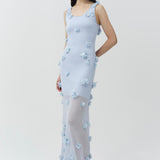 Simkhai - Ivi Floral Applique Midi Dress