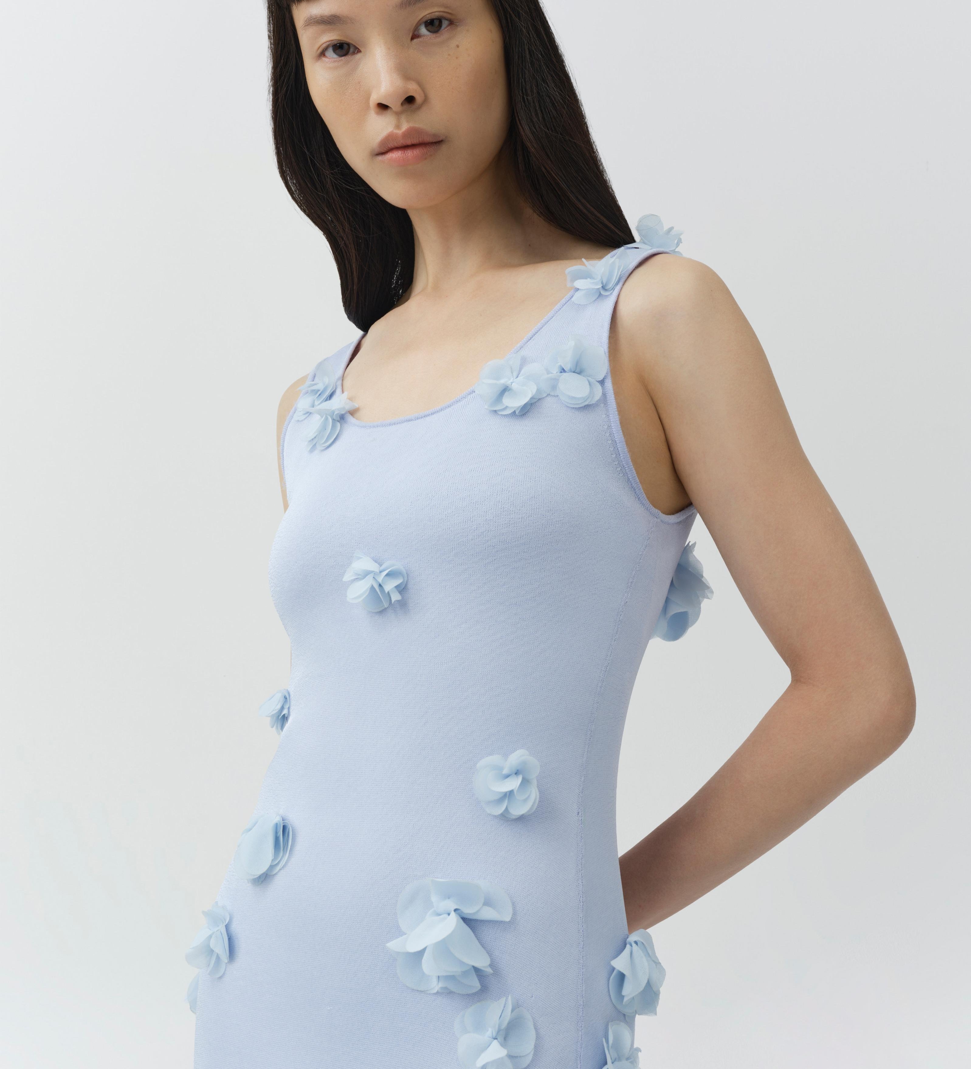 Simkhai - Ivi Floral Applique Midi Dress