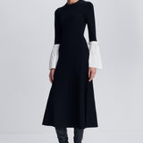 Simkhai - Maelle Taffeta Knit Midi Dress