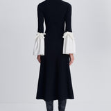 Simkhai - Maelle Taffeta Knit Midi Dress