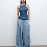 TWP - Harbor Tank in Viscose Silk