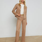 L'AGENCE - Janelle Coated Denim Jacket