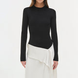 Simkhai - Ornella Knit Satin Midi Dress