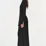 Simkhai - Ornella Knit Satin Midi Dress