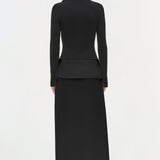 Simkhai - Ornella Knit Satin Midi Dress