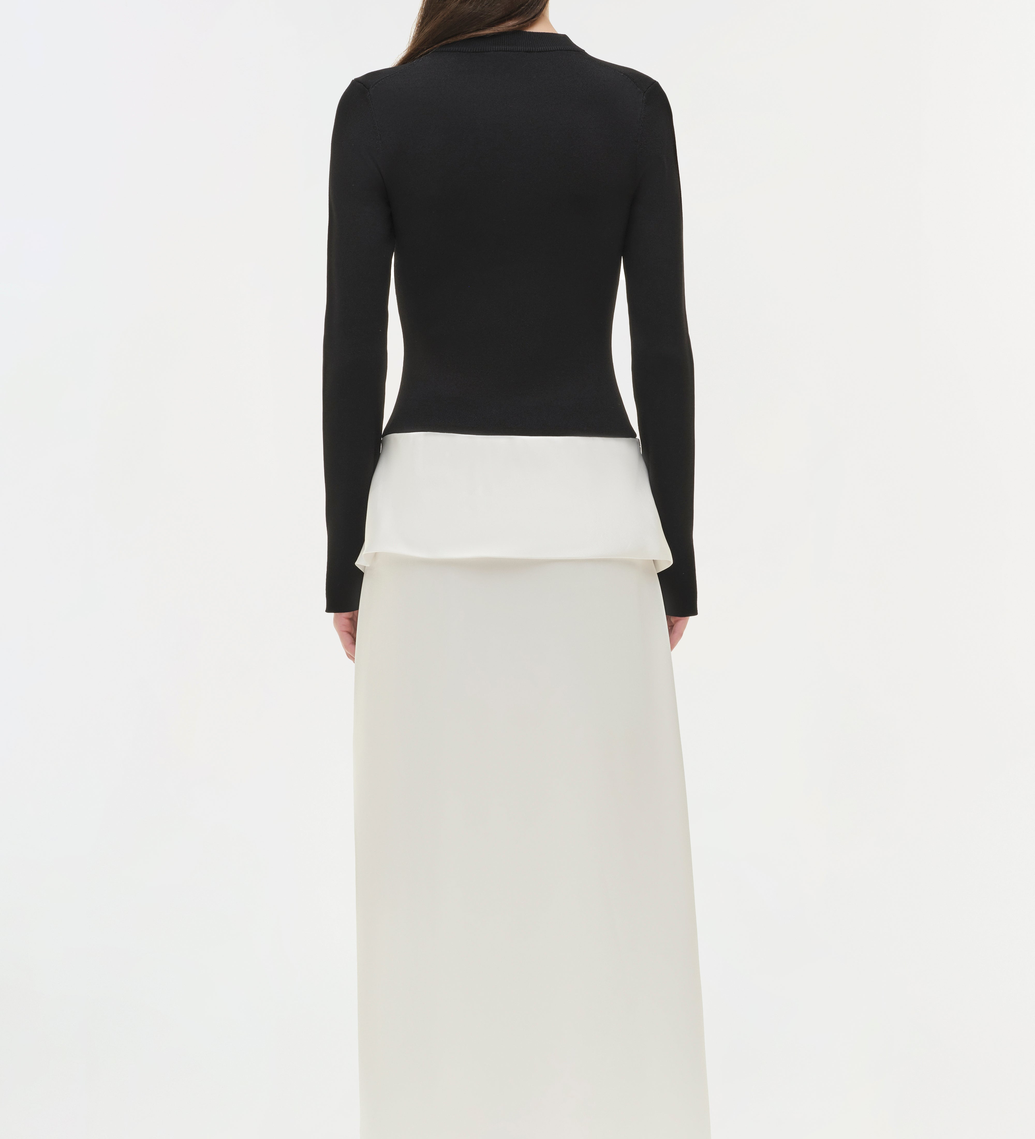 Simkhai - Ornella Knit Satin Midi Dress
