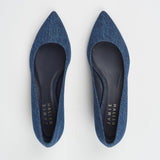 Jamie Haller - The Kitty Point Heel in Denim