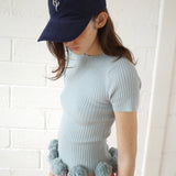 Conner Ives - The Pom Pom Tee - Grey