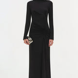 Simkhai - Ferrera Draped Jersey Midi Dress