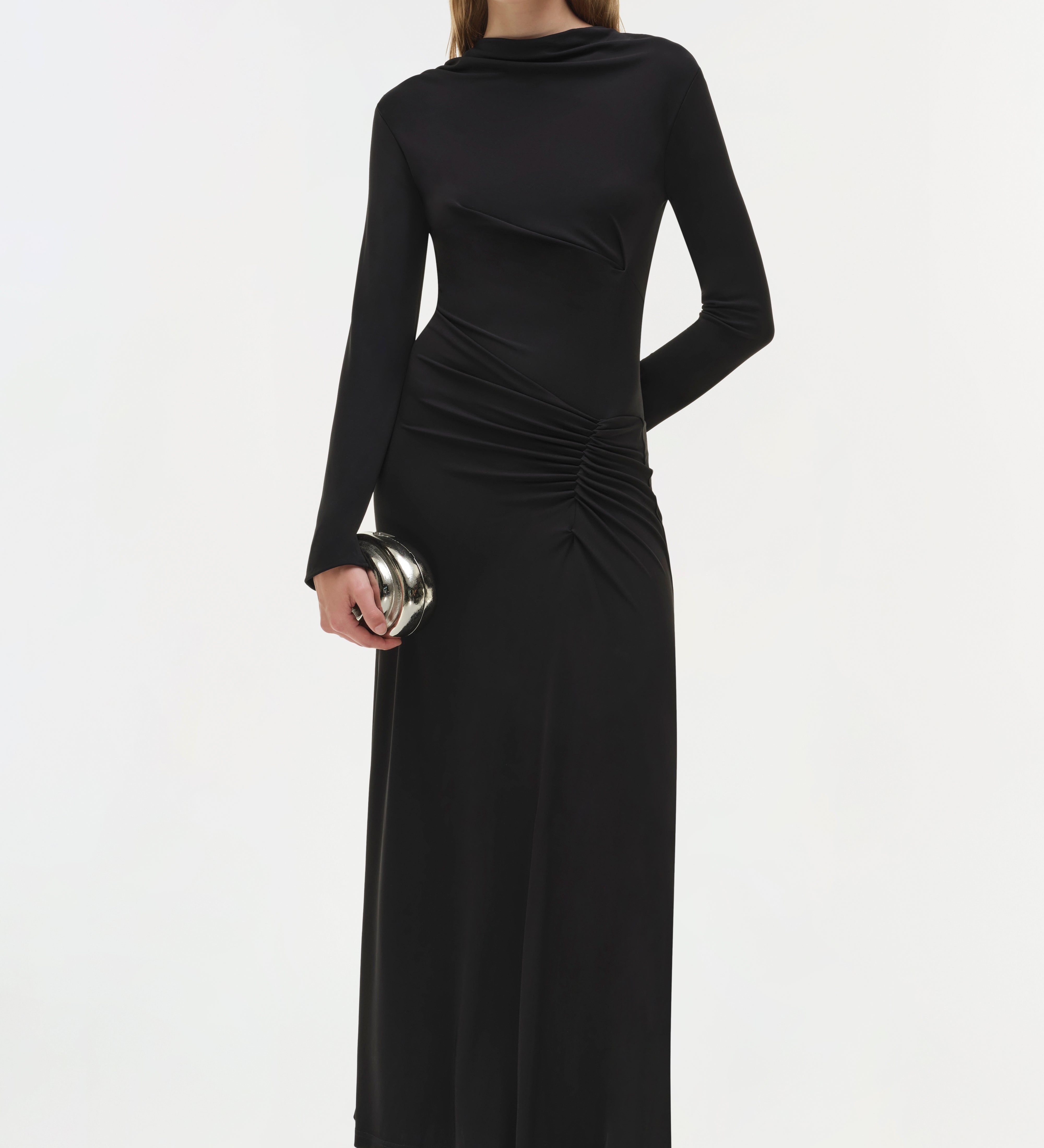 Simkhai - Ferrera Draped Jersey Midi Dress
