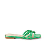 L'AGENCE - Abelle Satin Flat Sandal