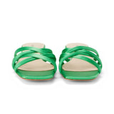 L'AGENCE - Abelle Satin Flat Sandal