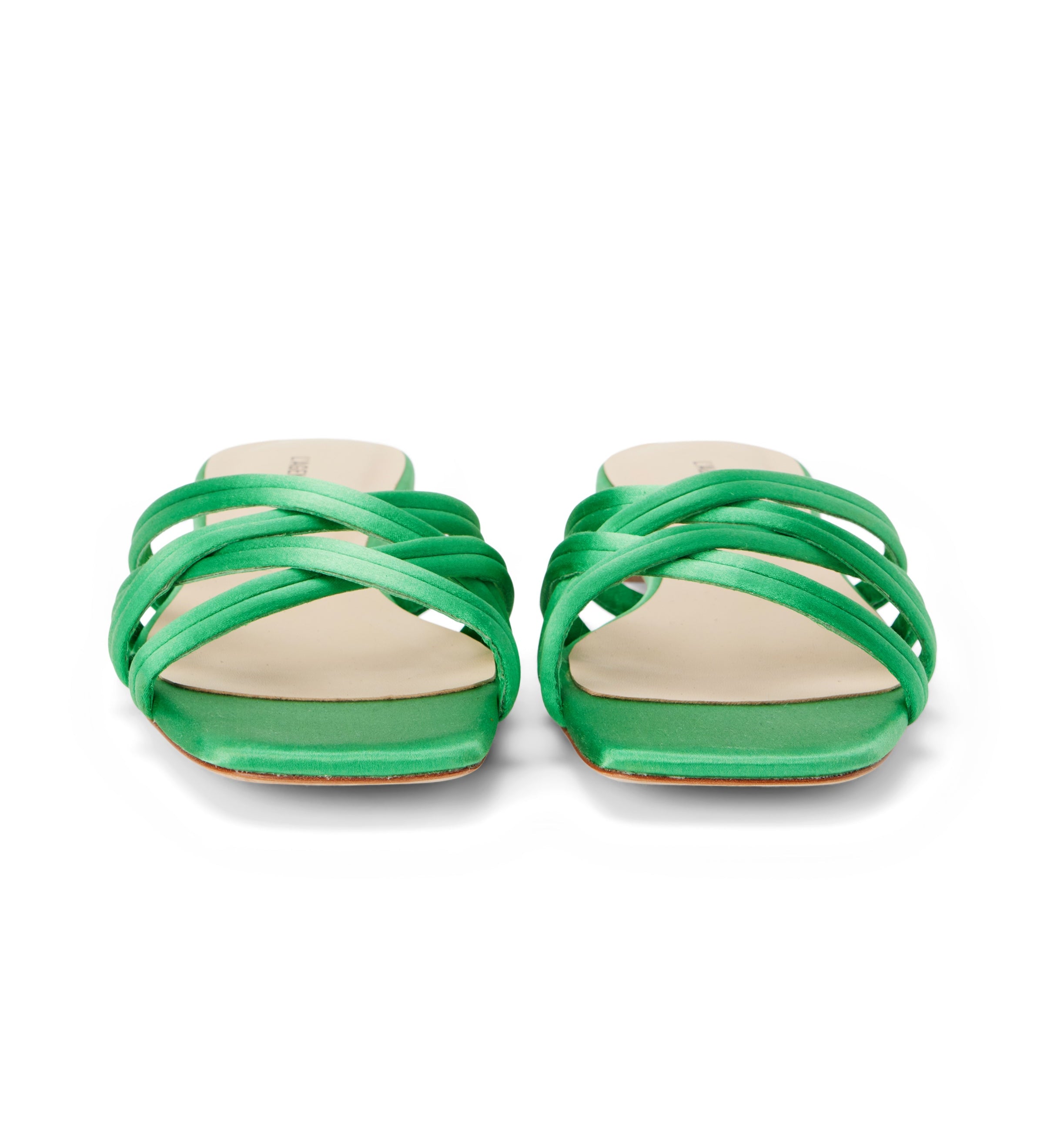 L'AGENCE - Abelle Satin Flat Sandal