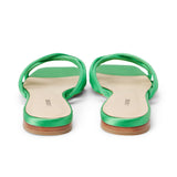 L'AGENCE - Abelle Satin Flat Sandal