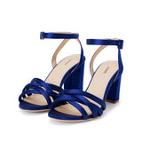 L'AGENCE - Acelynn Satin Block-Heel Sandal