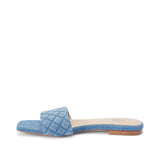 L'AGENCE - Aloise Denim Slide Sandal