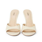 L'AGENCE - Avery Leather Peep-Toe Mule
