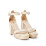 L'AGENCE - Avia Leather Platform Sandal
