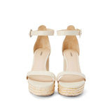 L'AGENCE - Avia Leather Platform Sandal