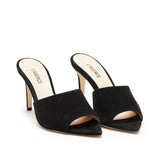 L'AGENCE - Lolita Suede Open-Toe Mule