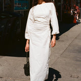 Faithfull - De Deus Midi Dress White - Final Sale