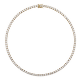 Dorsey - KATE RIVIÈRE NECKLACE IN 3.75MM LAB WHITE SAPPHIRE