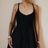 Faithfull - Sanne Midi Dress Black - Final Sale